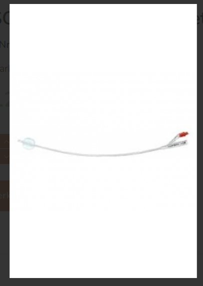 Rüsch BRILL Ballon Cathet CH18 5-10ml Tie st 5 pièces