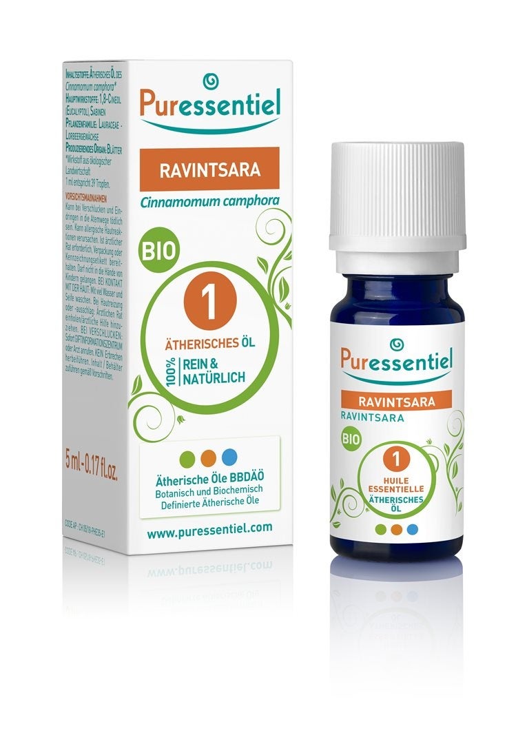 Puressentiel Ravintsara Huile essentielle bio 10ml Puressentiel Ravintsara Huile essentielle bio 10ml