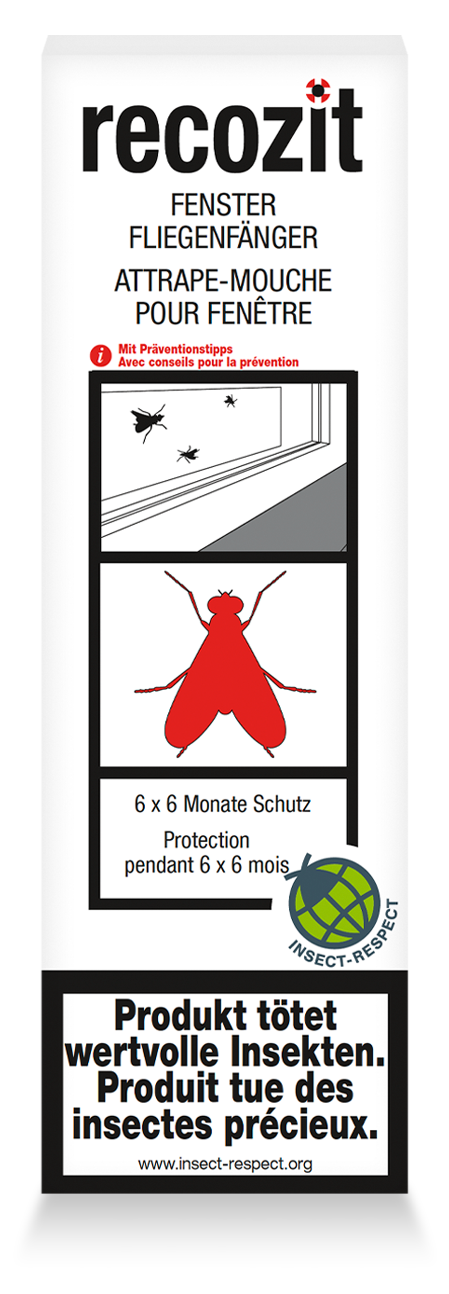 RECOZIT Attrape-mouches 4 pièces RECOZIT Attrape-mouches 4 pièces