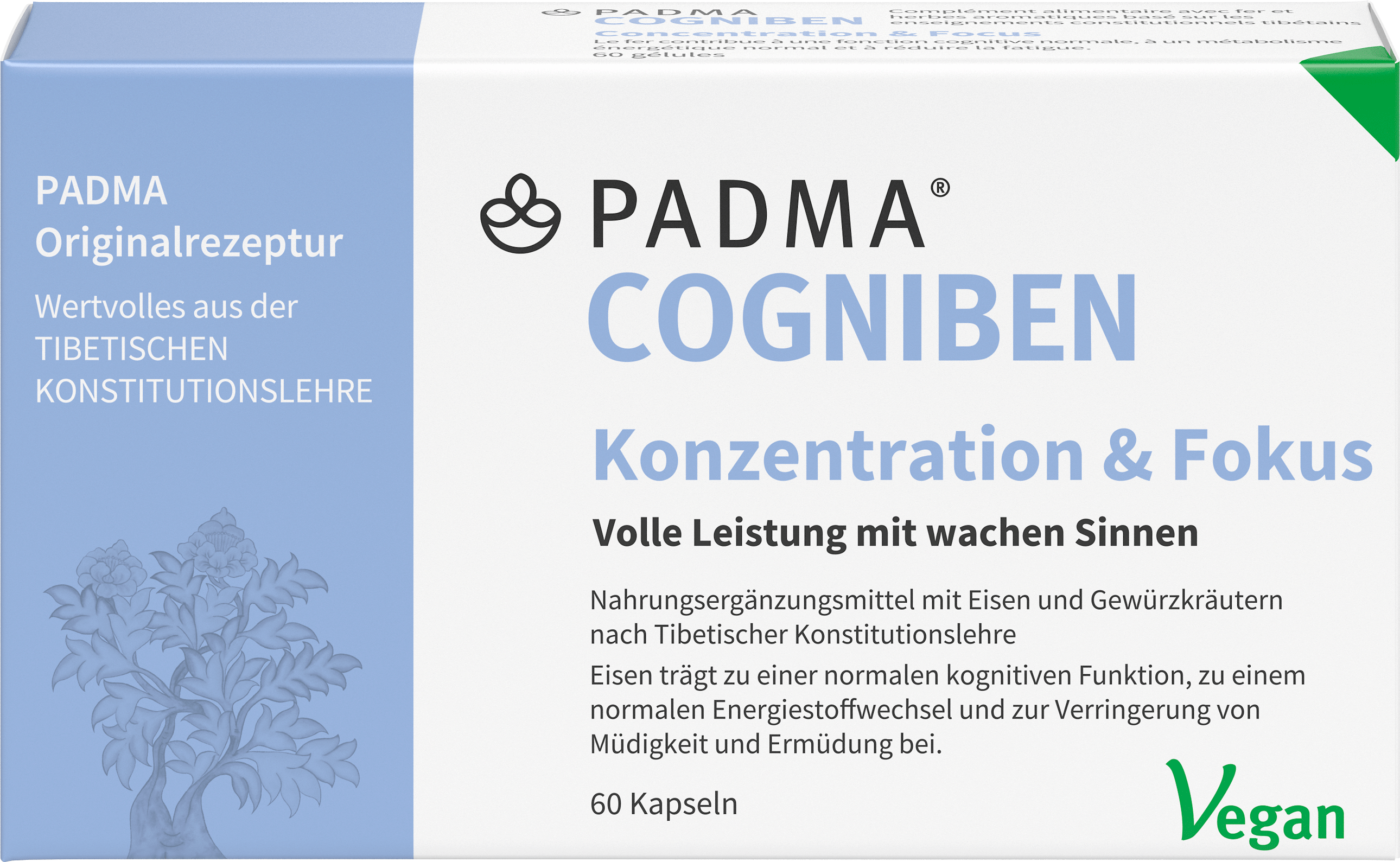 PADMA COGNIBEN gélules 60 pièces PADMA COGNIBEN gélules 60 pièces