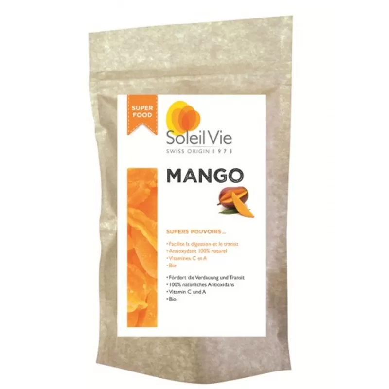 Soleil Vie Mangue séchée bio 70g