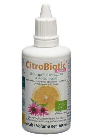 CITROBIOTIC actif+ GKE & Echinacea Bio 60ml CITROBIOTIC actif+ GKE & Echinacea Bio 60ml