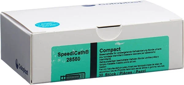 Cathéter SpeediCath Comp 1x CH10 7cm Femme Nel 30 x
