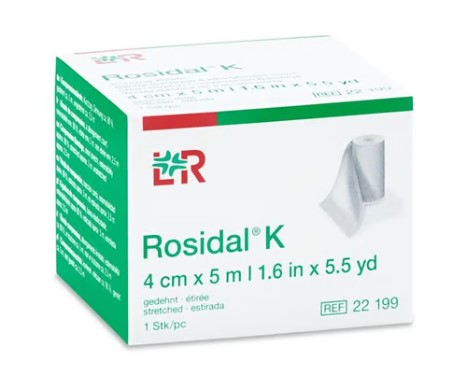 Bande à Allongement Court Rosidal K 4cmx5m Bande à Allongement Court Rosidal K 4cmx5m