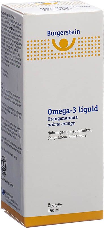 BURGERSTEIN Oméga-3 liquide flacon de 150ml BURGERSTEIN Oméga-3 liquide flacon de 150ml
