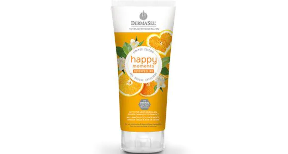 DermaSel Douche exfoliante happy moments Limited Edition Tb 200ml