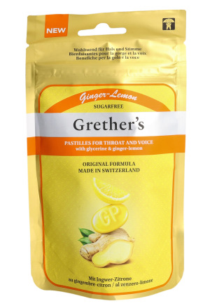 GRETHERS Ginger Lemon Past o Z Btl 110 g