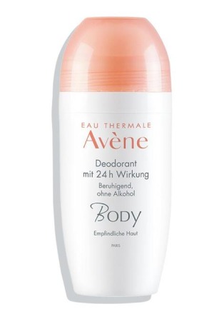 AVENE Body Deodorant Roll-on 24h (nouveau) 50ml AVENE Body Deodorant Roll-on 24h (nouveau) 50ml