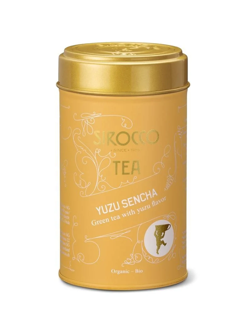 Sirocco Boîte à thé moyenne Yuzu Sencha Sirocco Boîte à thé moyenne Yuzu Sencha