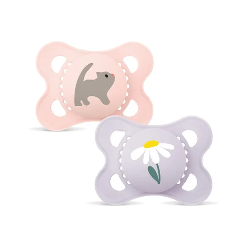 MAM Original Sucette Sil 0-6m Girl (n) 2 pièces