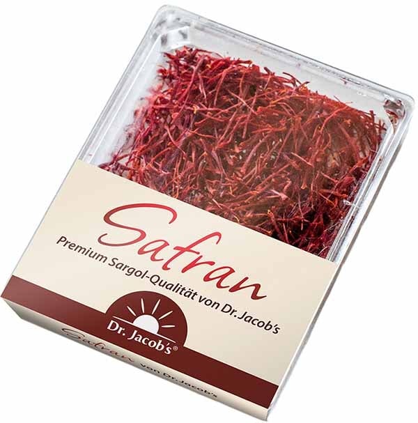DR. JACOB'S Safran Épices ayurvédiques 1g