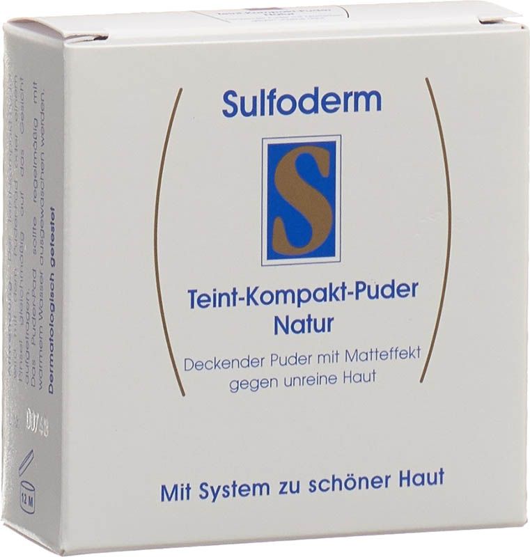 Sulfoderm S Teint Poudre Compacte 10g