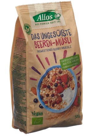 ALLOS Le muesli aux baies non sucré Btl 500g