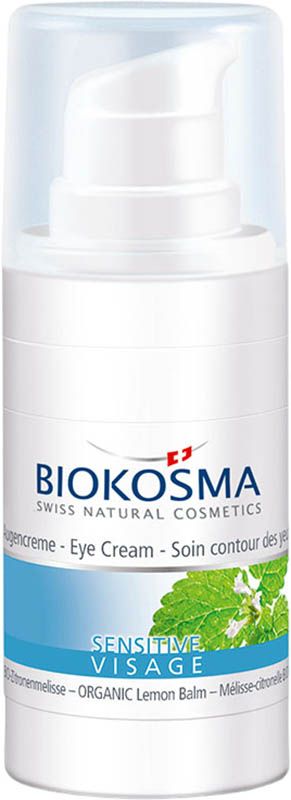 BIOKOSMA SENSITIVE Crème apaisante pour les yeux 15ml