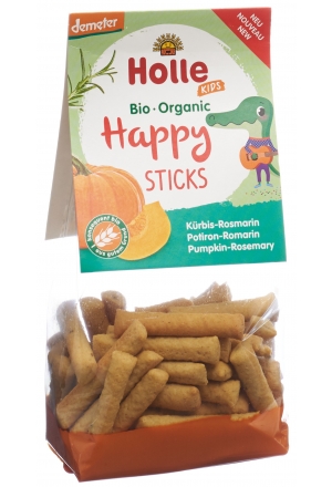 Holle Happy Sticks potiron avec romarin Btl 100g Holle Happy Sticks potiron avec romarin Btl 100g