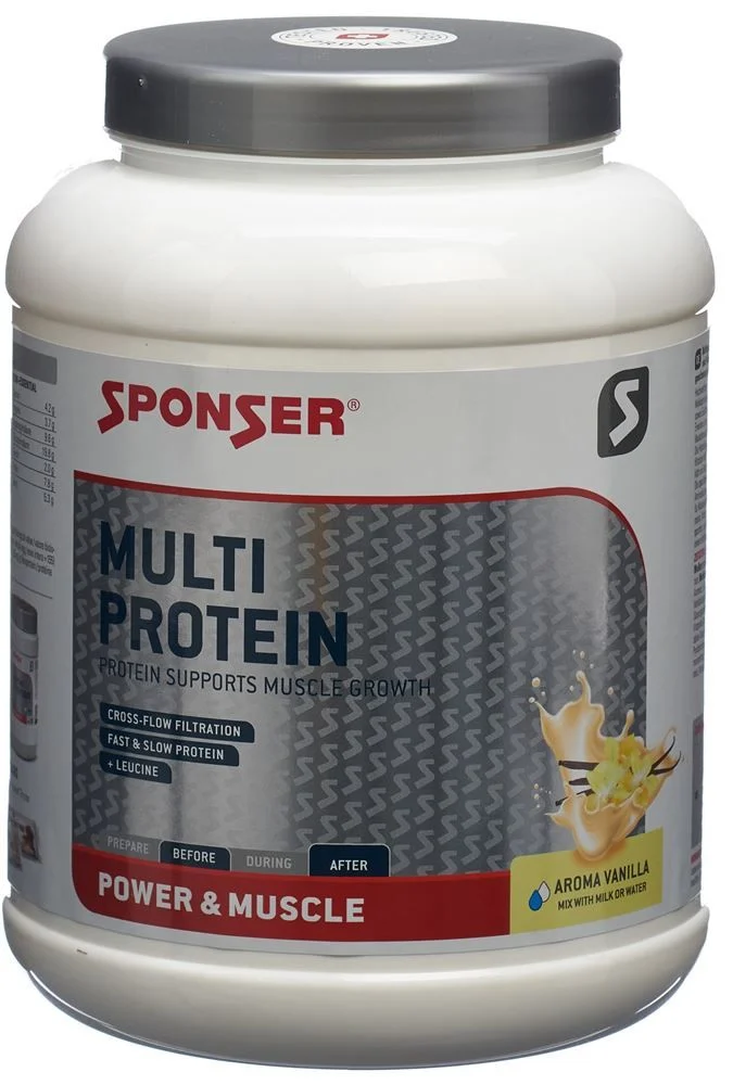 SPONSER® Multi Protein CFF vanille 850g SPONSER® Multi Protein CFF vanille 850g