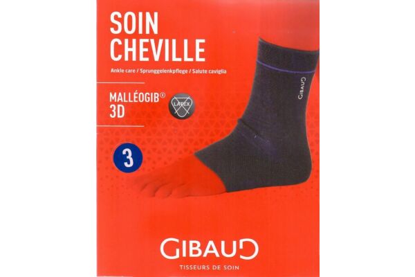 GIBAUD Malleogib 3D Chevillère Gr3 23-26cm GIBAUD Malleogib 3D Chevillère Gr3 23-26cm