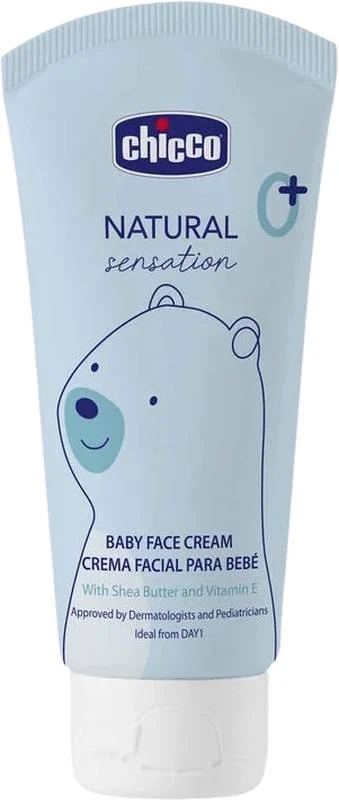 chicco Nat Sens Crème visage bébé 0m+ Tb 50ml