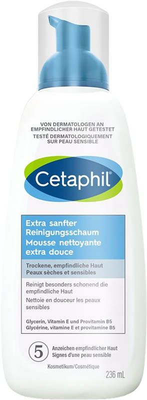 Cetaphil Mousse nettoyante extra-douce 236ml Cetaphil Mousse nettoyante extra-douce 236ml