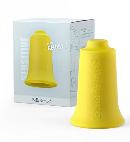 BELLABAMBI Cup original solo jaune boîte sensitive