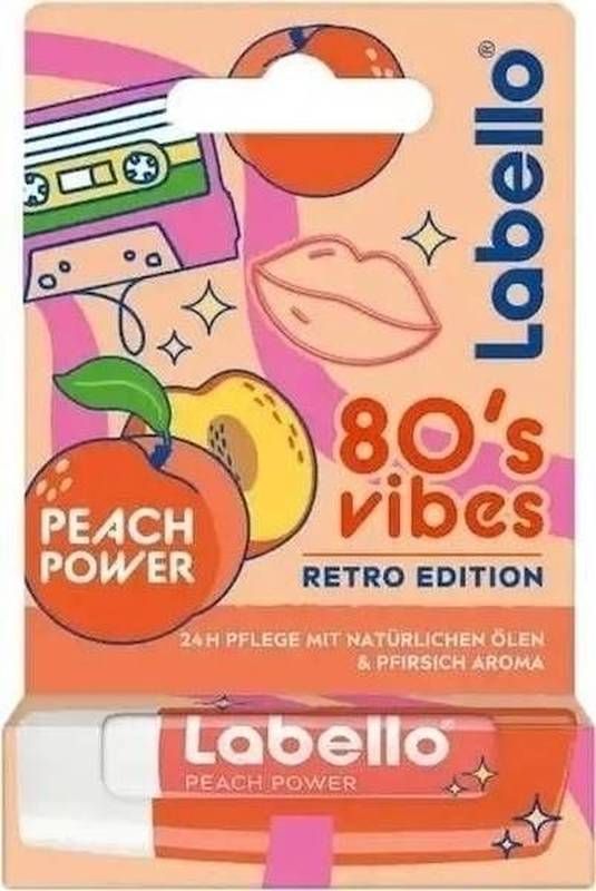LABELLO Peach Power Retro Edition Stick 4.8g