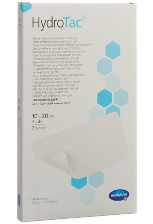 Pansement adhésif HYDROTAC 10x20cm stérile 3 pièces
