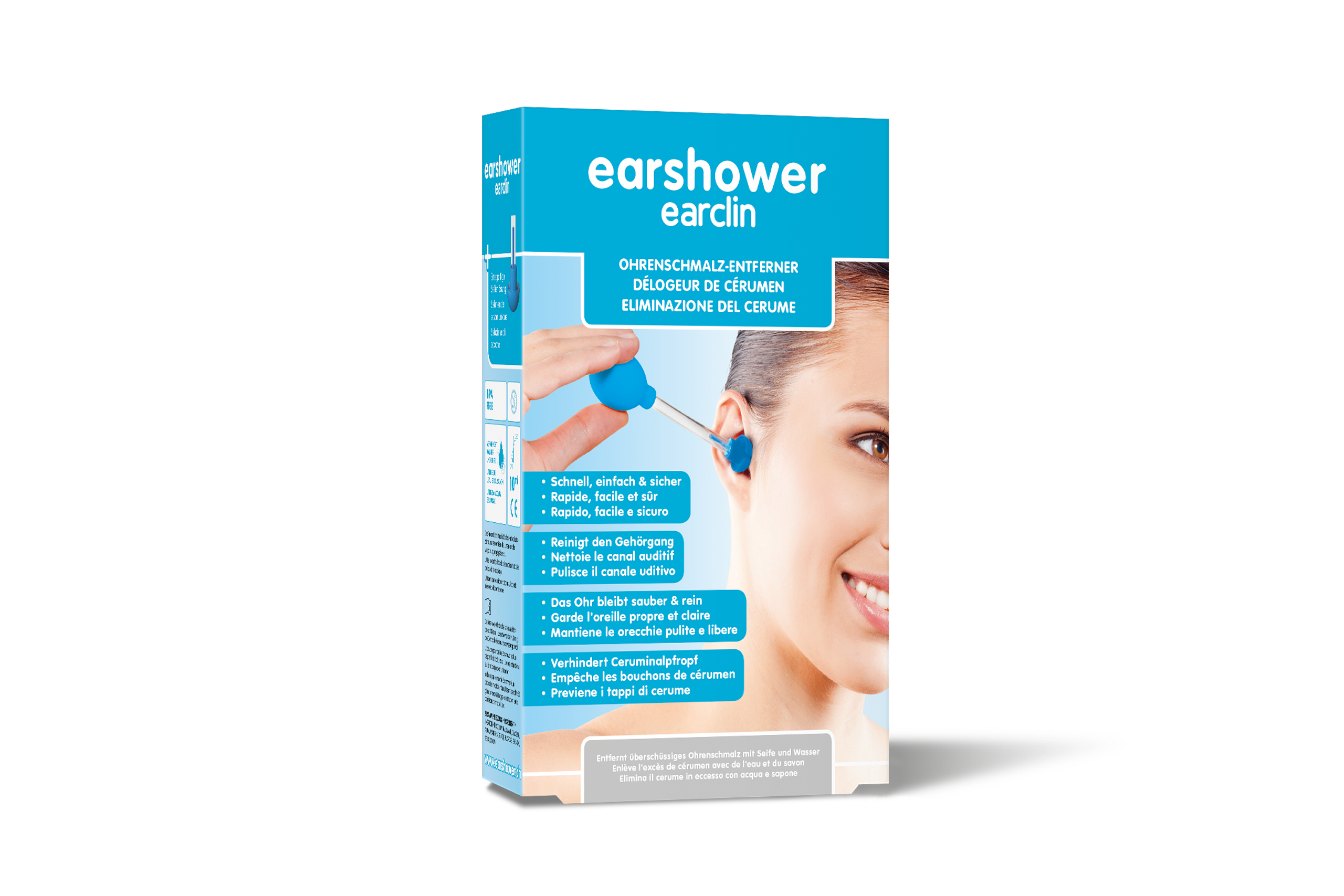 EARSHOWER earclin éliminateur de cérumen