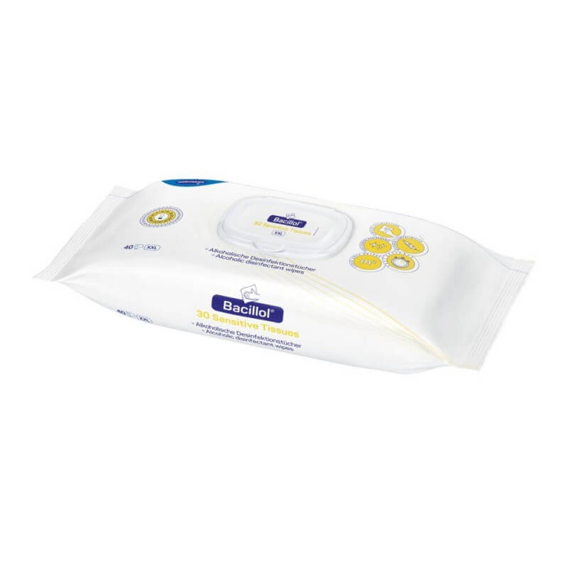 Bacillol 30 Sensitive Lingettes 80 pièces