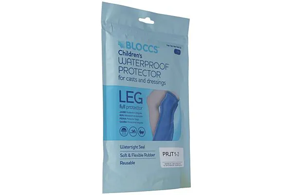 BLOCCS bain et douche protection d'eau pour la jambe 24-40/53.5cm enfant BLOCCS bain et douche protection d'eau pour la jambe 24-40/53.5cm enfant
