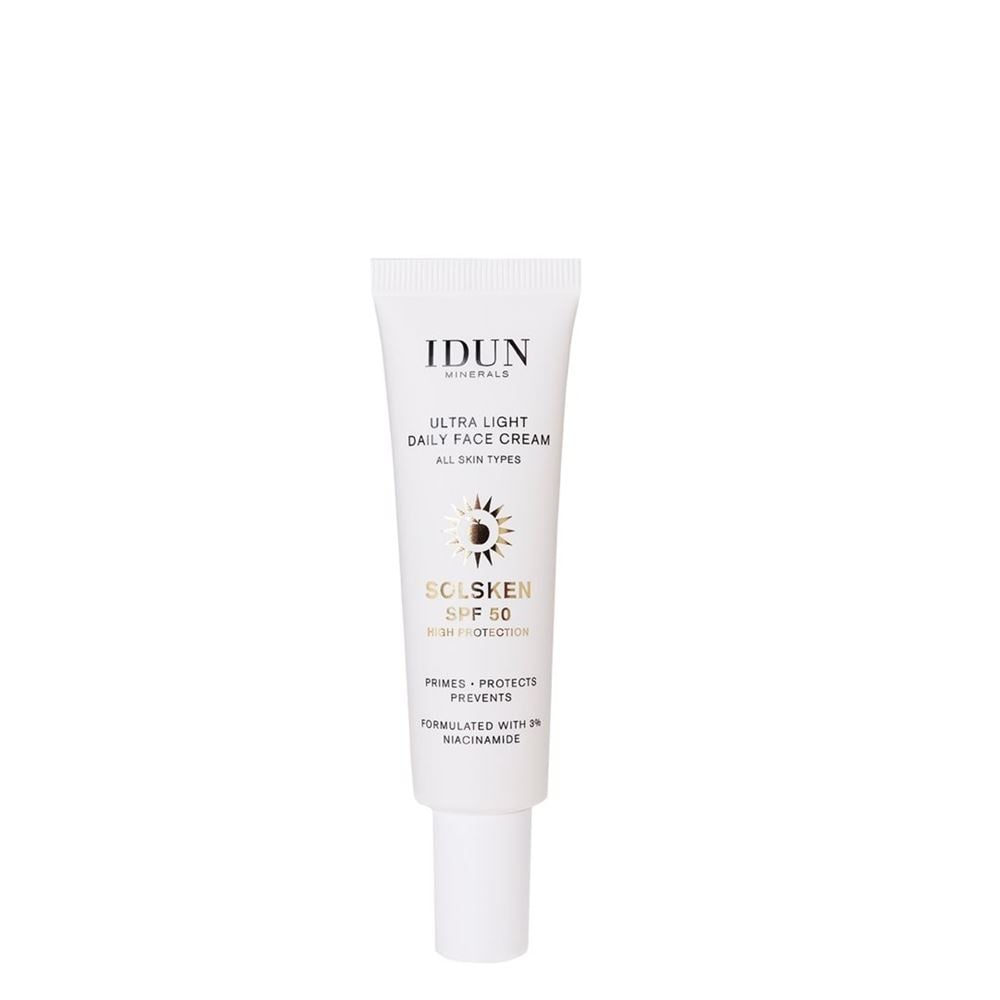 IDUN Miner Ult Light Daily Face Cr Sol SPF50 30 ml