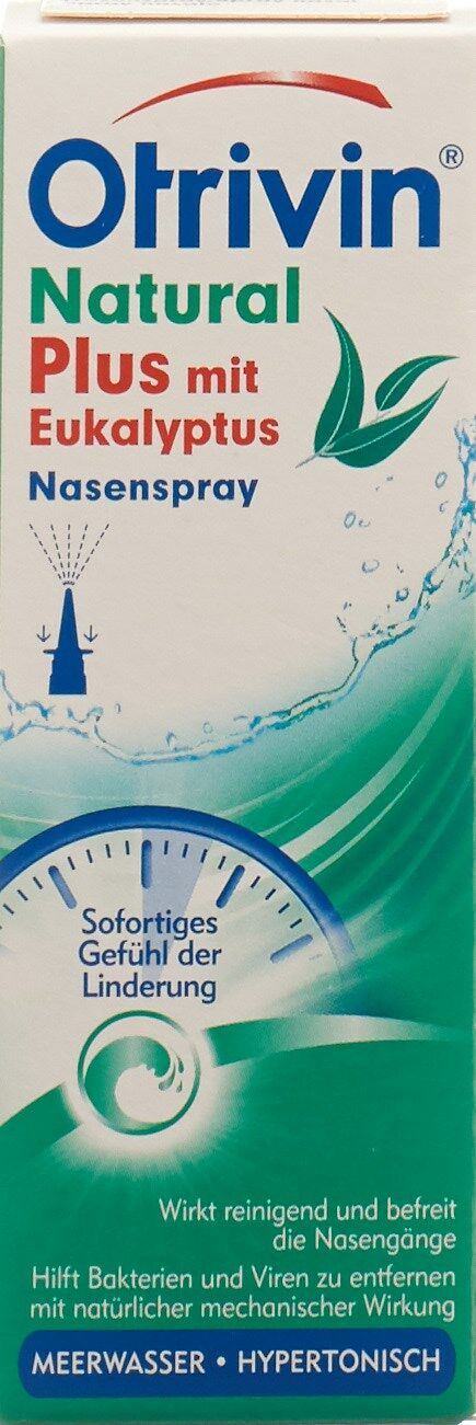 Otrivin Natural Plus avec eucalyptus en spray 20ml Otrivin Natural Plus avec eucalyptus en spray 20ml