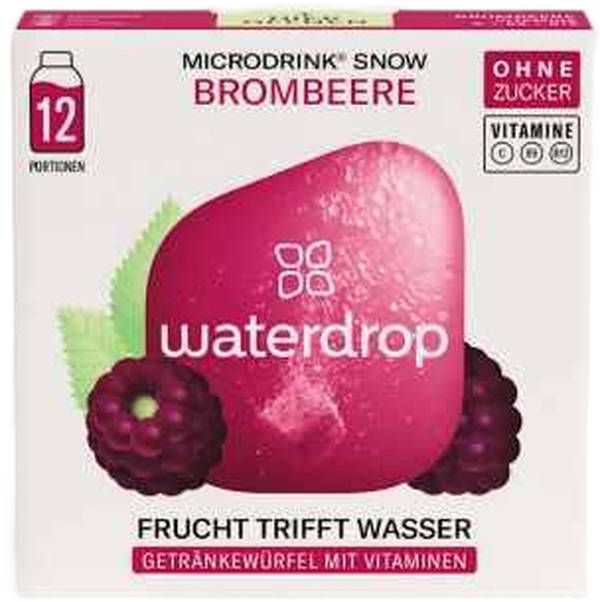 WATERDROP Microdrink SNOW mûre 12 pièces copie WATERDROP Microdrink SNOW mûre 12 pièces copie