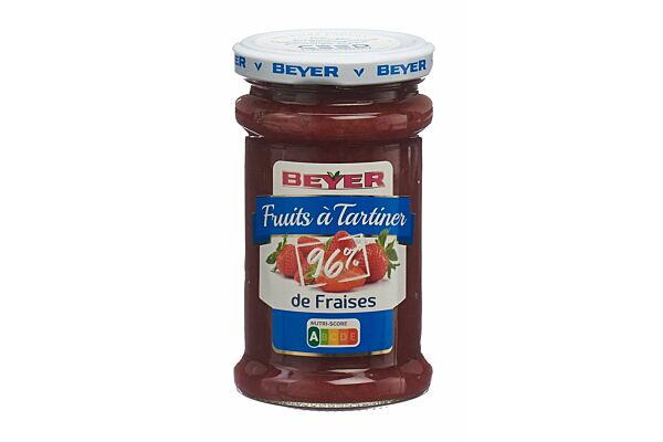 BEYER Pâte à tartiner fraise pot 235g