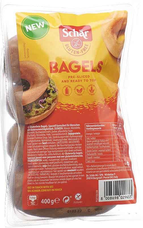 Schär Bagels sans gluten 400g