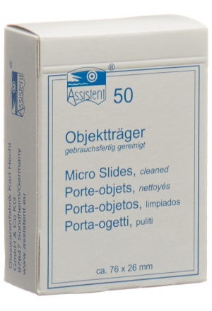 Lames porte-objets ASSISTENT Elka Kant gesch CE 50 pièces