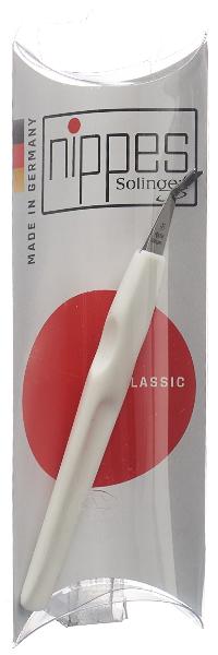 Nippes couteau à cuticules nickelé