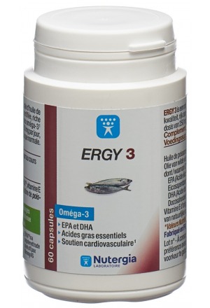 Nutergia Ergy 3 gélules 60 pièces