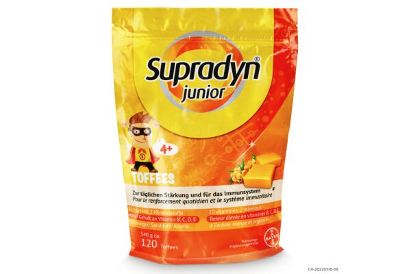 Supradyn® junior immuno Toffees 120 pièces Supradyn® junior immuno Toffees 120 pièces
