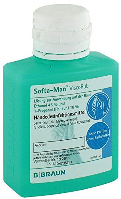 Désinfectant pour les mains Softa-Man® ViscoRub à base d'alcool 100ml