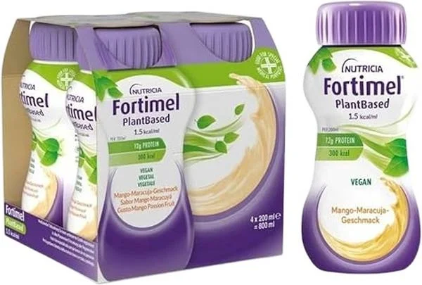 Fortimel PlantBased 1.5kcal Mangue Mara 4 x 200ml