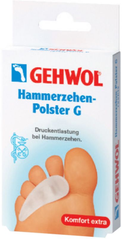 Gehwol coussinet orteil en marteau G grand gauche Gehwol coussinet orteil en marteau G grand gauche