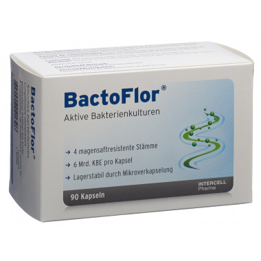 Bactoflor gélules 90 pièces Bactoflor gélules 90 pièces