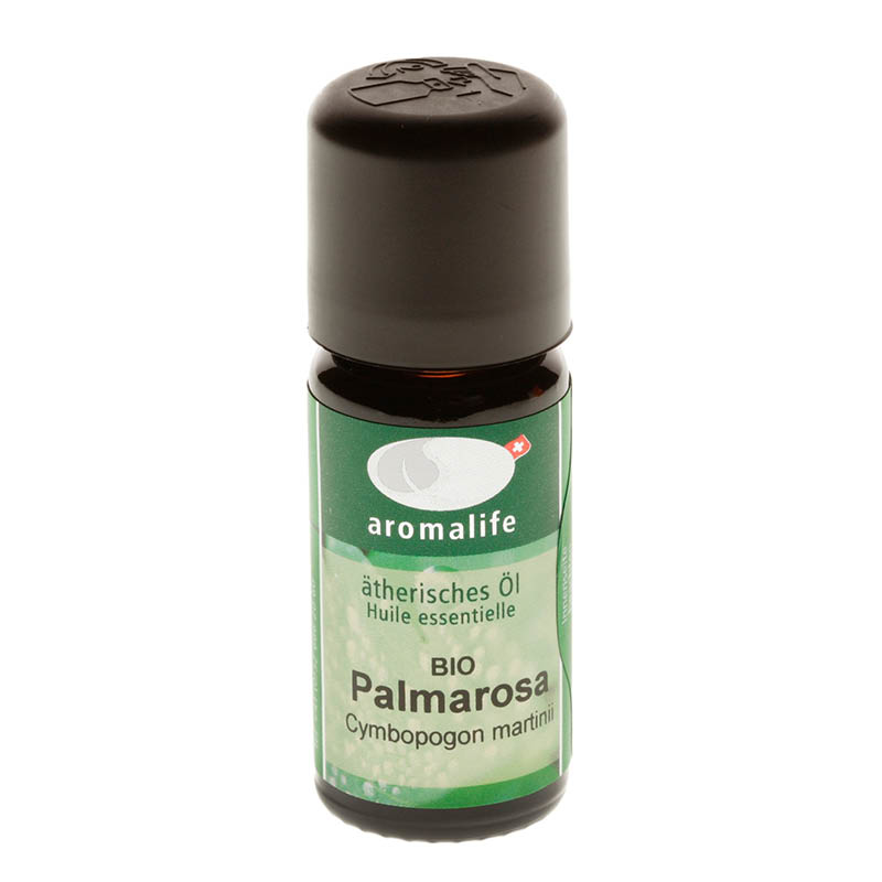 AROMALIFE Huile essentielle de palmarosa BIO Fl 10ml AROMALIFE Huile essentielle de palmarosa BIO Fl 10ml