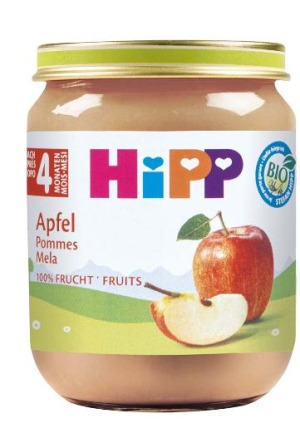 Pot de pomme HIPP 125g