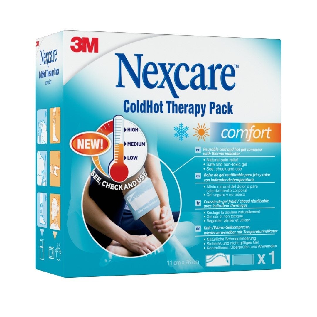 3M Nexcare ColdHot Therapy Pack Gel Confort Thermoindicator 26x11cm 3M Nexcare ColdHot Therapy Pack Gel Confort Thermoindicator 26x11cm