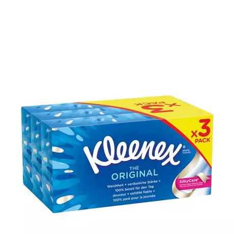 Kleenex ORIGINAL lingettes cosmétiques Box 4 Boîte 72 pièces