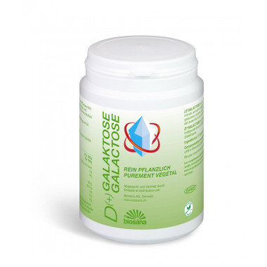 Biosana D(+)galactose en poudre purement végétal 120g
