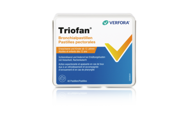 Triofan pastilles pour les bronches 40 pièces Triofan pastilles pour les bronches 40 pièces