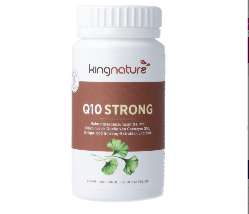kingnature Q10 Strong Capsules 100mg (60 pièces) kingnature Q10 Strong Capsules 100mg (60 pièces)