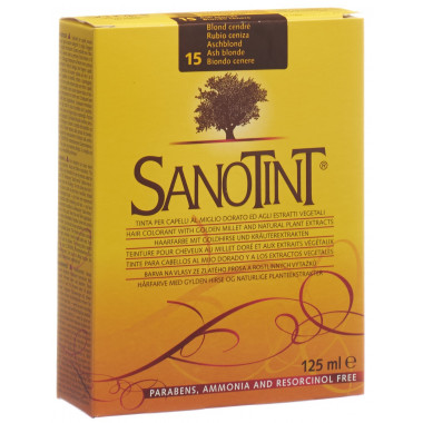 Sanotint couleur de cheveux 15 blond cendré